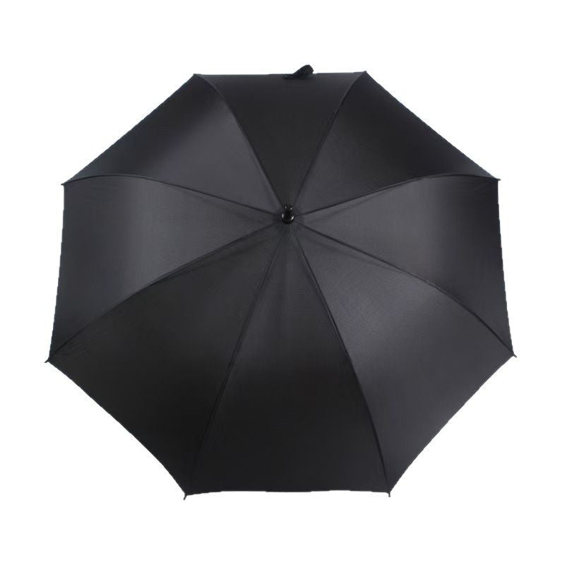 Parapluie de golf automatique à longue poignée et tige droite