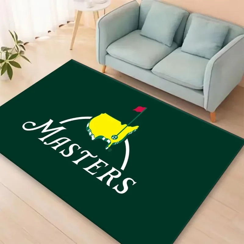 Tapis imprimé Masters pour salon, espace détente, antidérapant, tapis de chevet doux, paillasson d'entrée