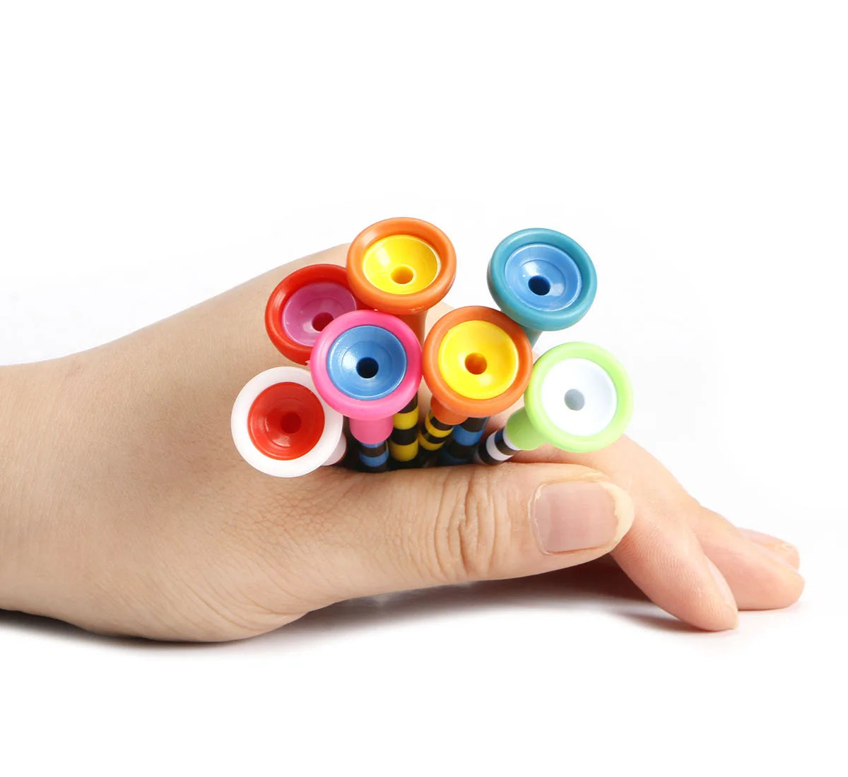 Tee de golf en plastique, revêtement en caoutchouc souple de 70mm ou 83 mm