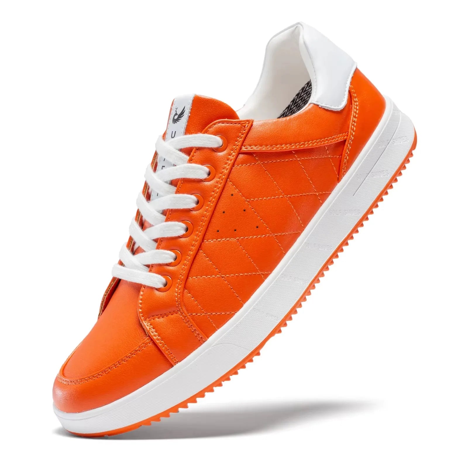 Chaussures de golf professionnelles pour hommes,  antidérapantes en cuir pour l'extérieur,sans crampon