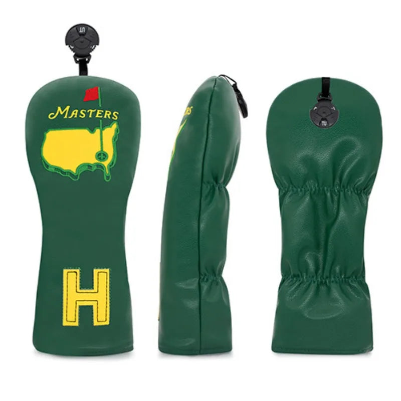 Couvre-têtes de clubs de golf 1, 3 et 5 UT, couvre-driver, couvre-bois de parcours, protection universelle pour têtes de clubs