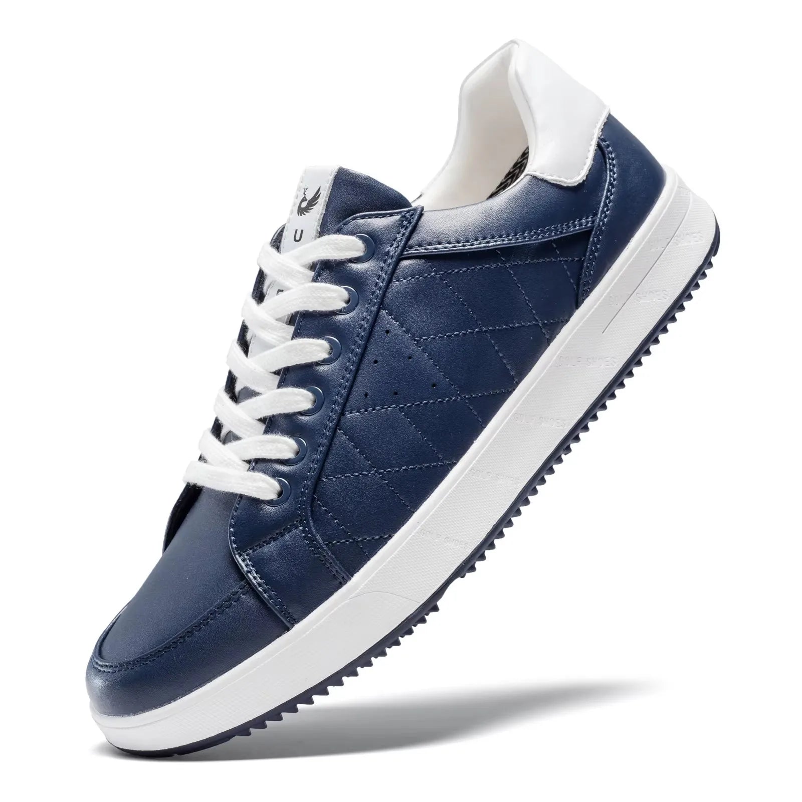 Chaussures de golf professionnelles pour hommes,  antidérapantes en cuir pour l'extérieur,sans crampon