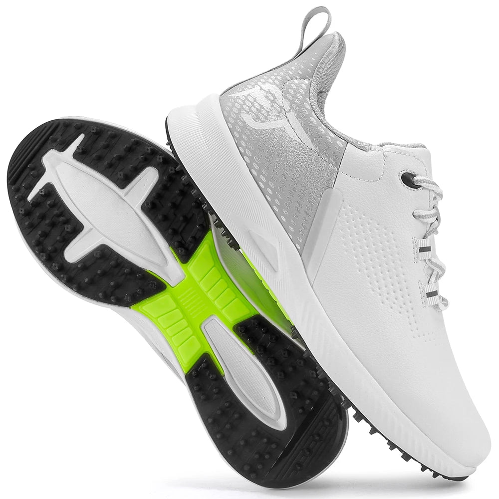 Chaussures de golf , chaussures de sport de luxe  antidérapantes pour l'entraînement au golf