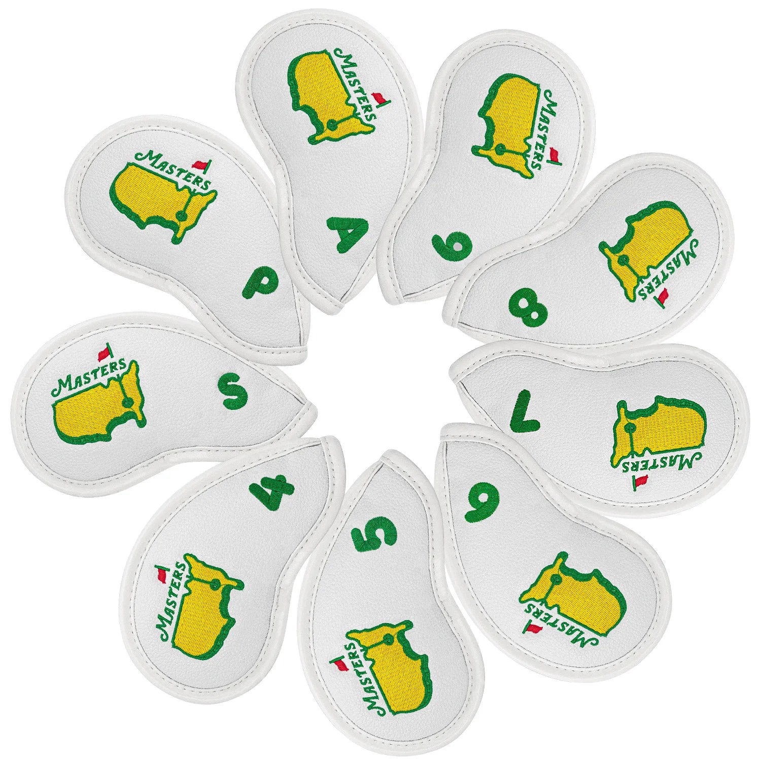 Couvre-têtes de clubs de golf 1, 3 et 5 UT, couvre-driver, couvre-bois de parcours, protection universelle pour têtes de clubs