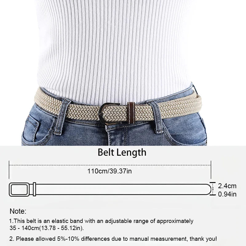 Ceinture élastique unisexe en toile pour Golf