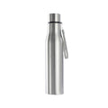 Bouteille d'eau de sport en acier inoxydable.