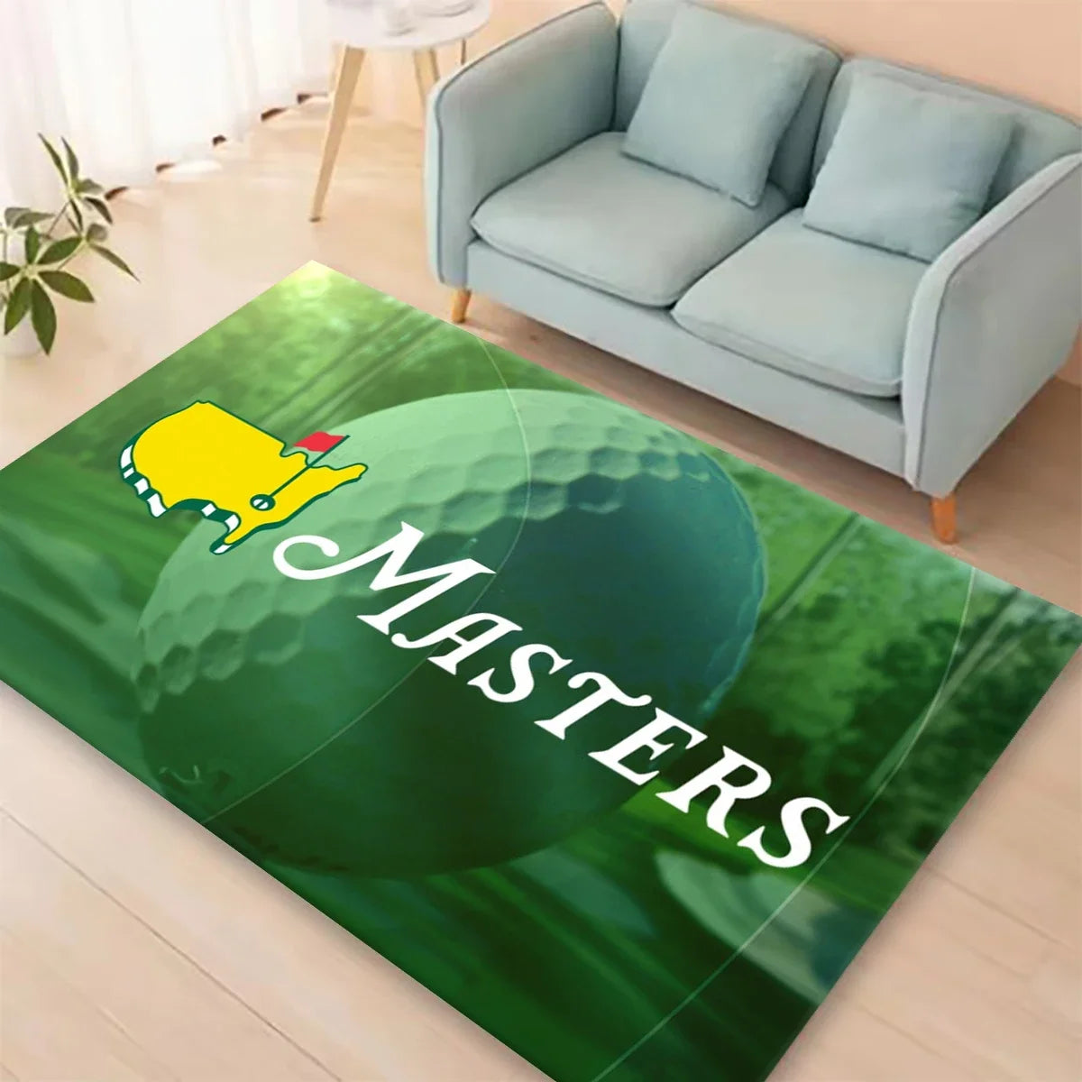 Tapis imprimé Masters pour salon, espace détente, antidérapant, tapis de chevet doux, paillasson d'entrée