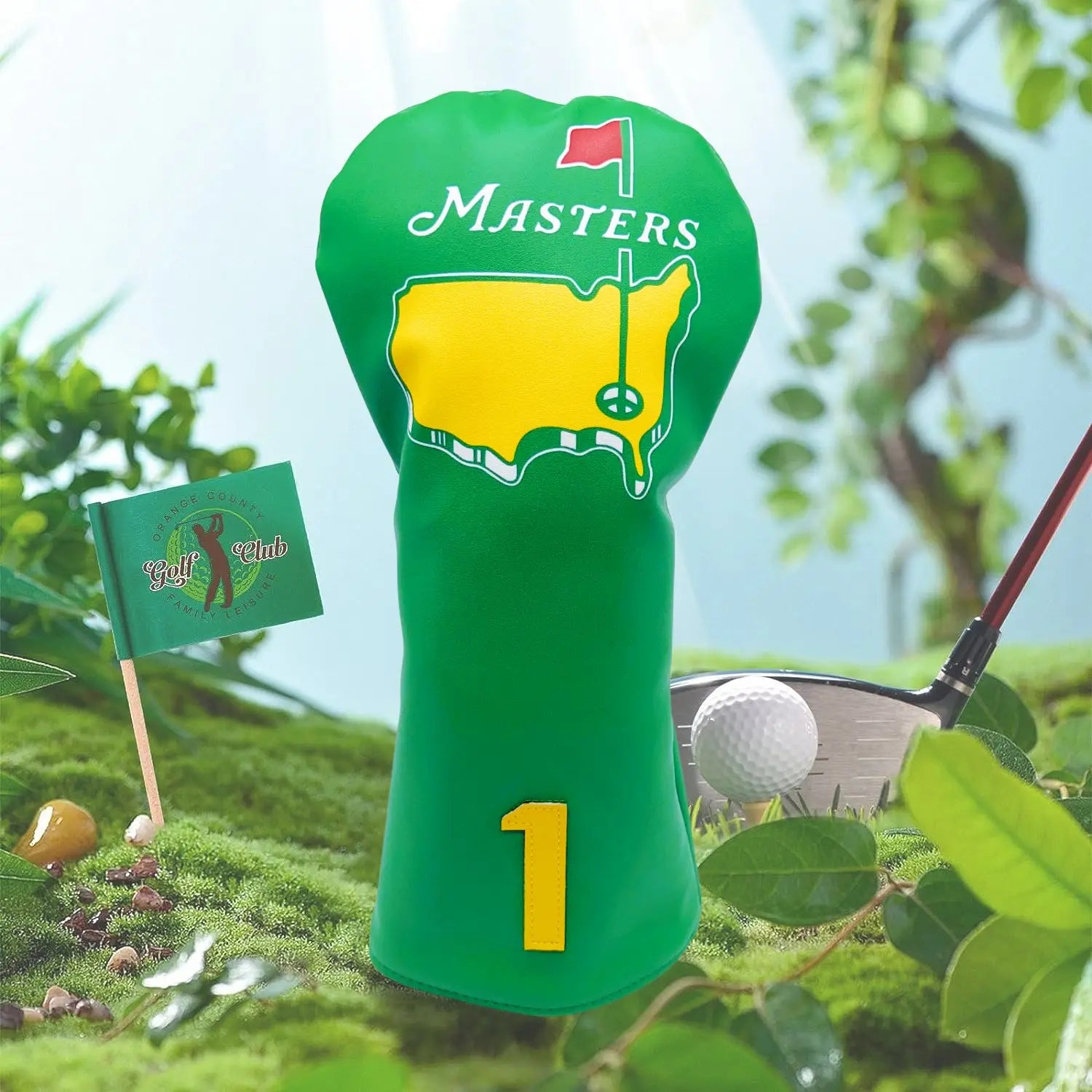 Housse de tête de club de golf, bois de départ, Master