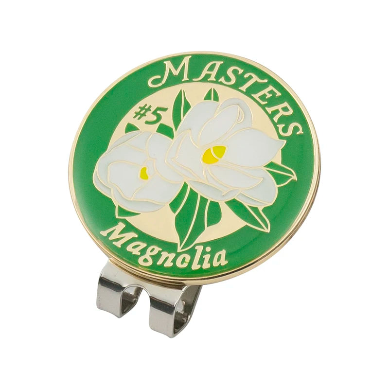 1 pince magnétique pour casquette de golf avec aimant et marque-balle amovible en métal. Différents styles disponibles.