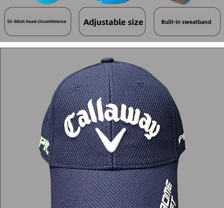 casquette de golf pour homme et femme, Callaway