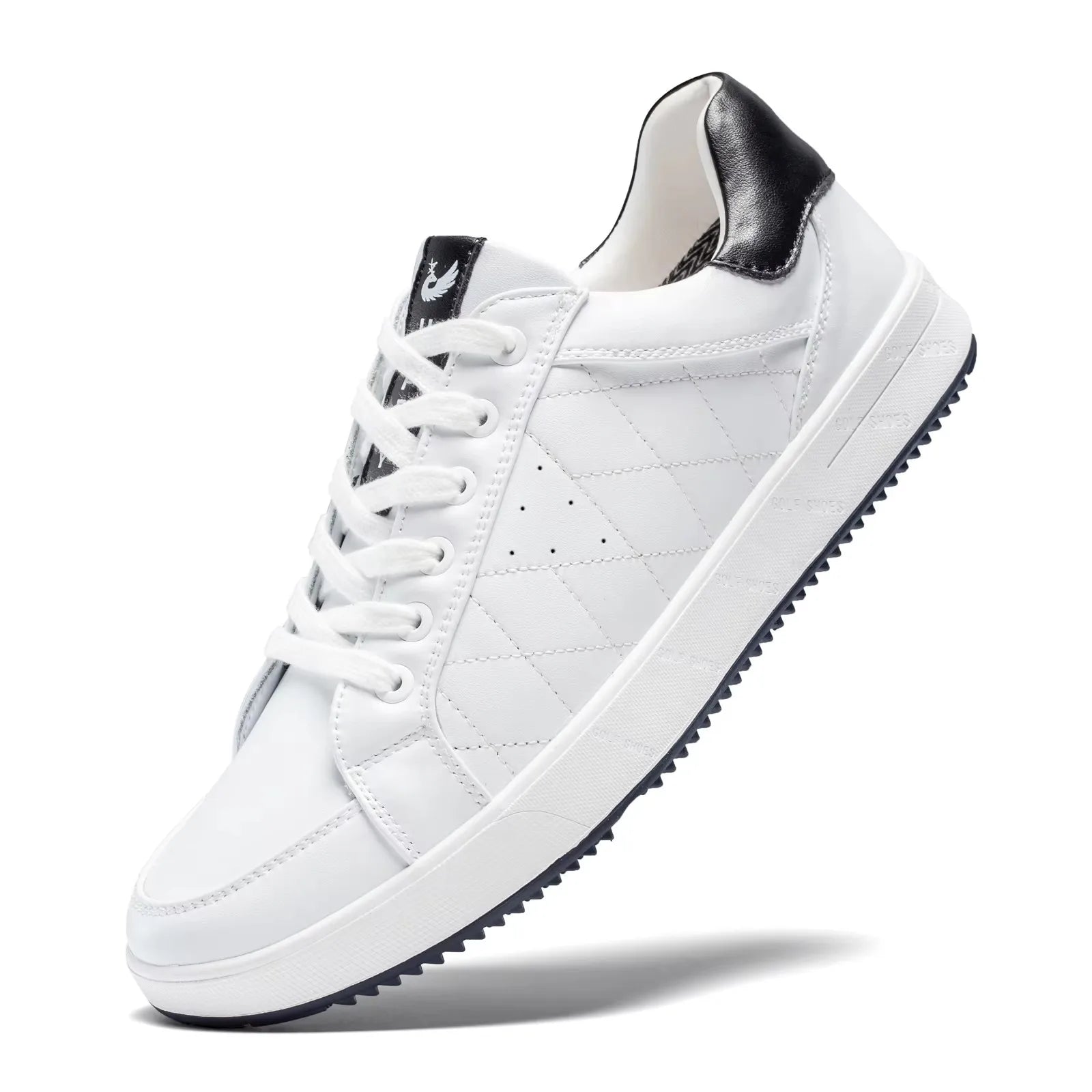 Chaussures de golf professionnelles pour hommes,  antidérapantes en cuir pour l'extérieur,sans crampon