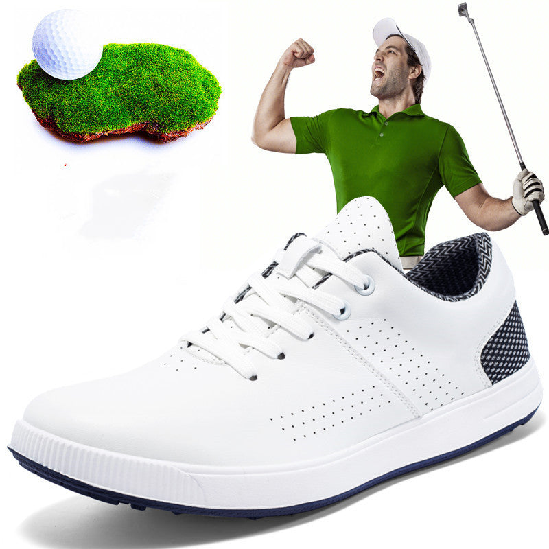 Chaussures de golf confortable, imperméables et antidérapantes pour hommes